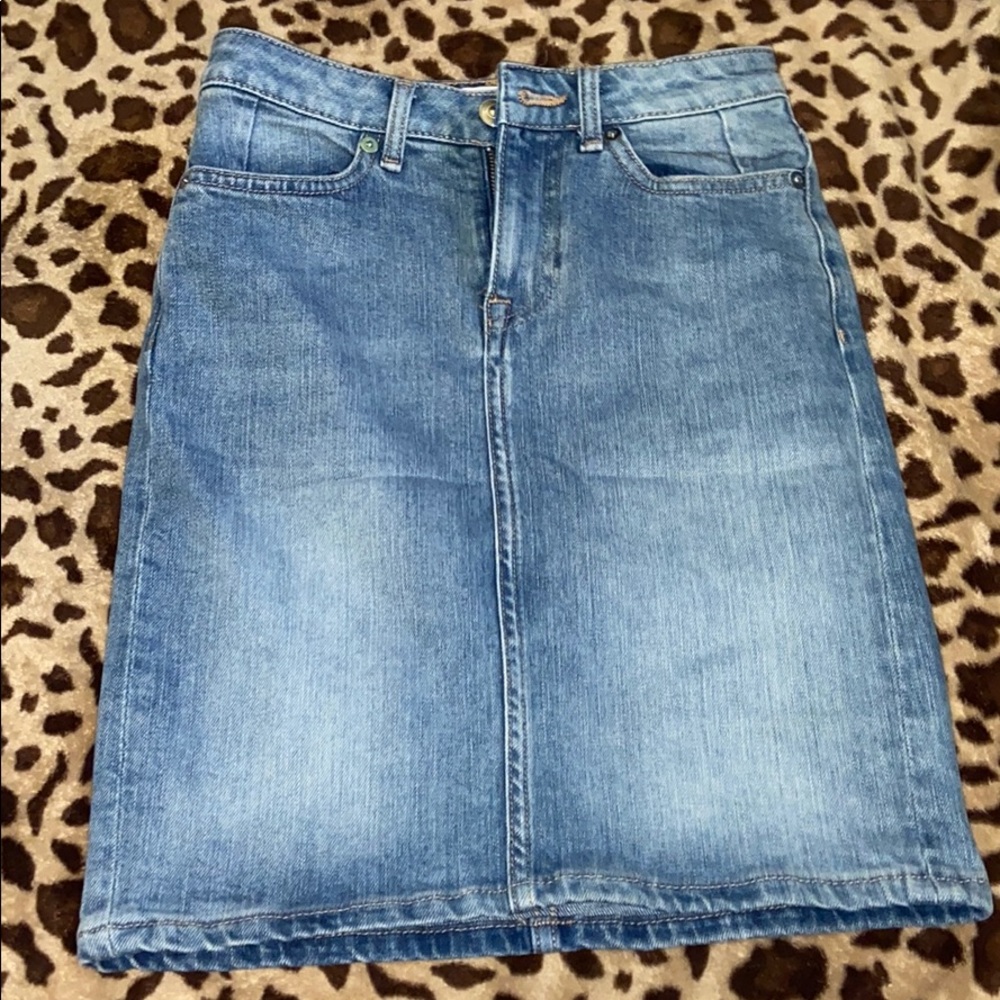 Jean skirt